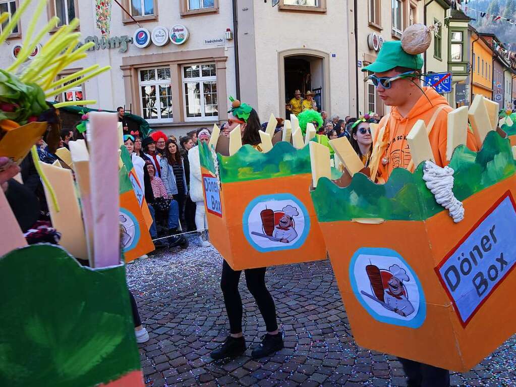 Der Rosenmontagsumzug in Todtnau