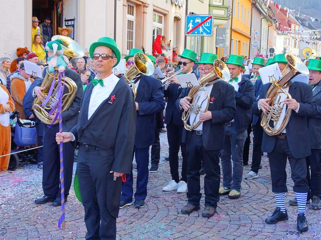 Der Rosenmontagsumzug in Todtnau