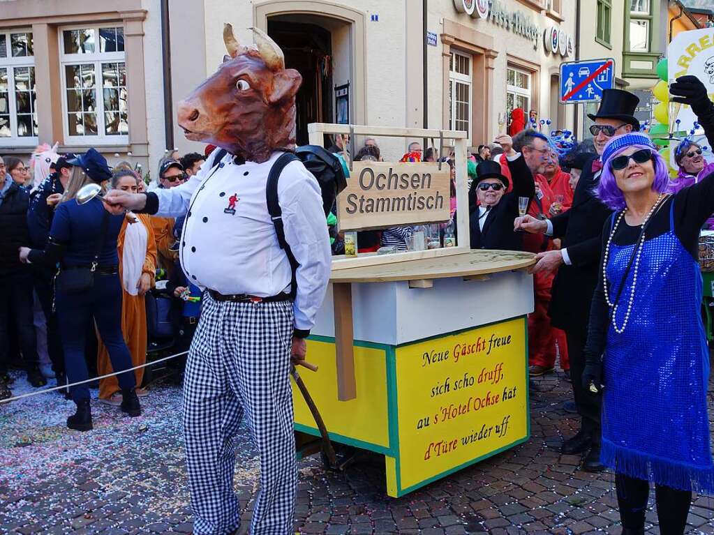 Der Rosenmontagsumzug in Todtnau