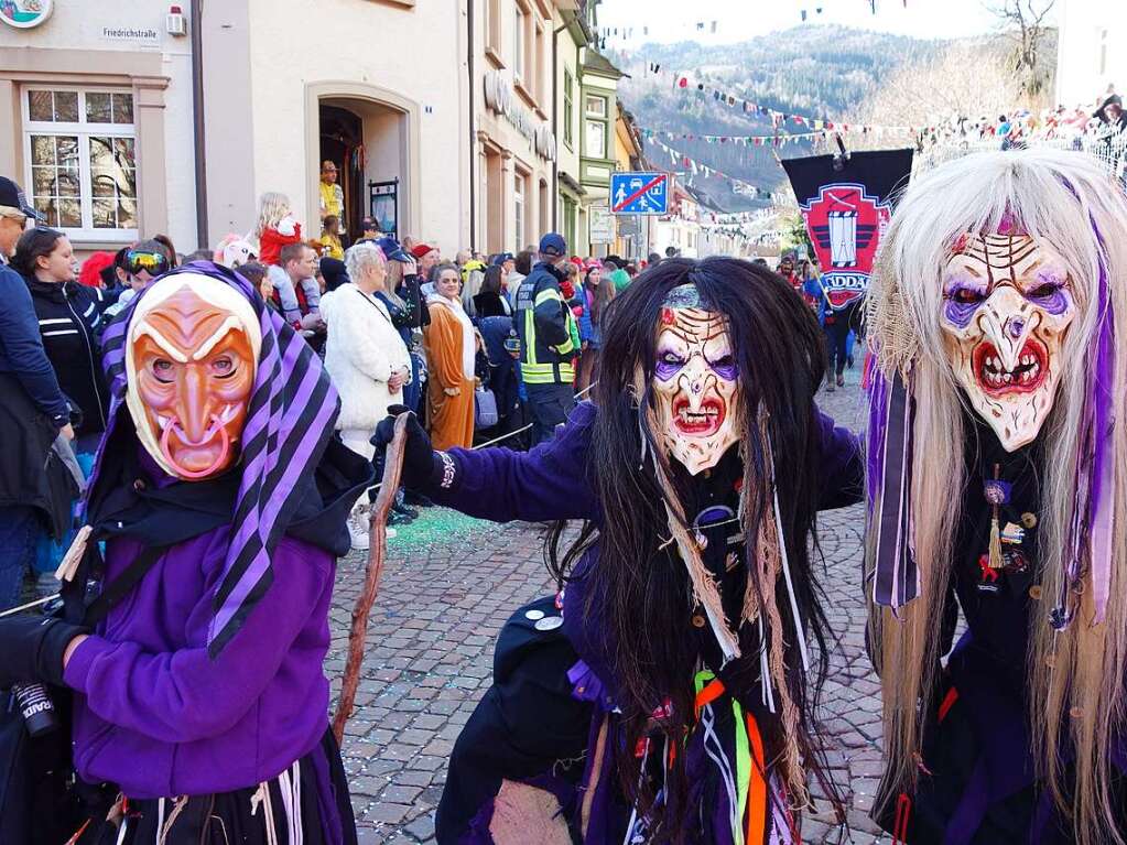 Der Rosenmontagsumzug in Todtnau