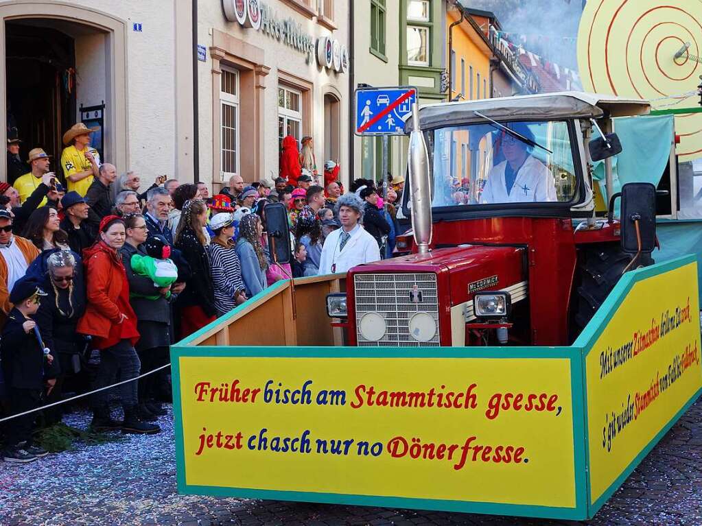 Der Rosenmontagsumzug in Todtnau