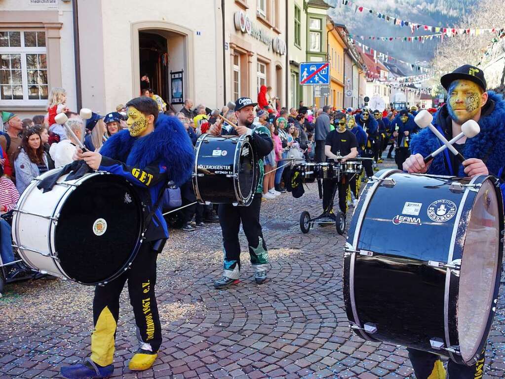 Der Rosenmontagsumzug in Todtnau