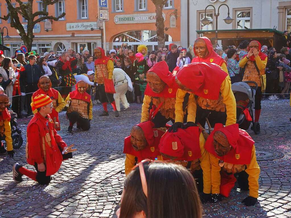 Der Rosenmontagsumzug in Todtnau