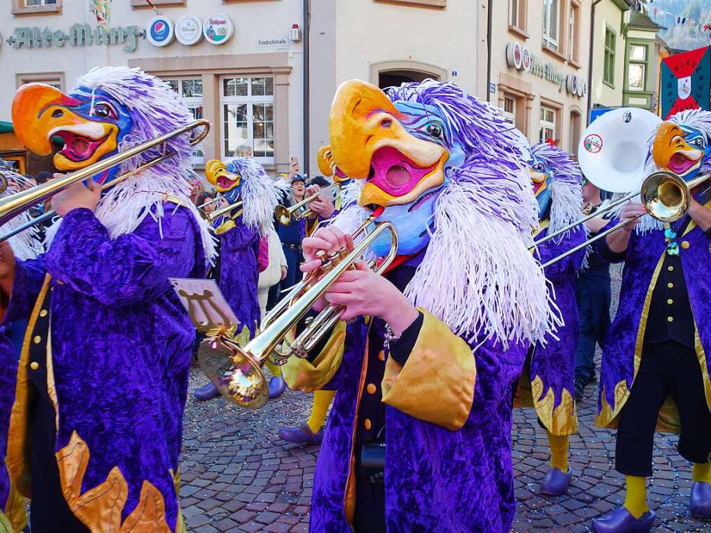 Der Rosenmontagsumzug in Todtnau