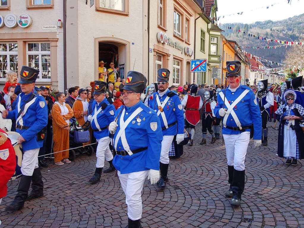 Der Rosenmontagsumzug in Todtnau