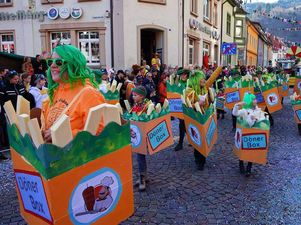 Der Rosenmontagsumzug in Todtnau