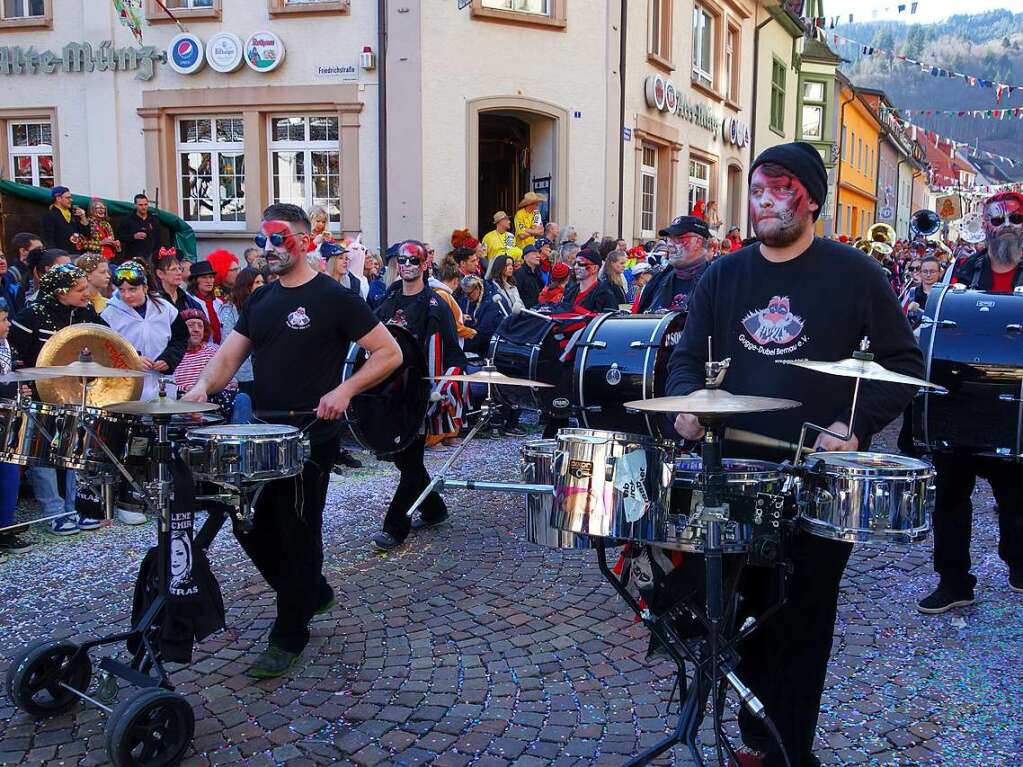 Der Rosenmontagsumzug in Todtnau