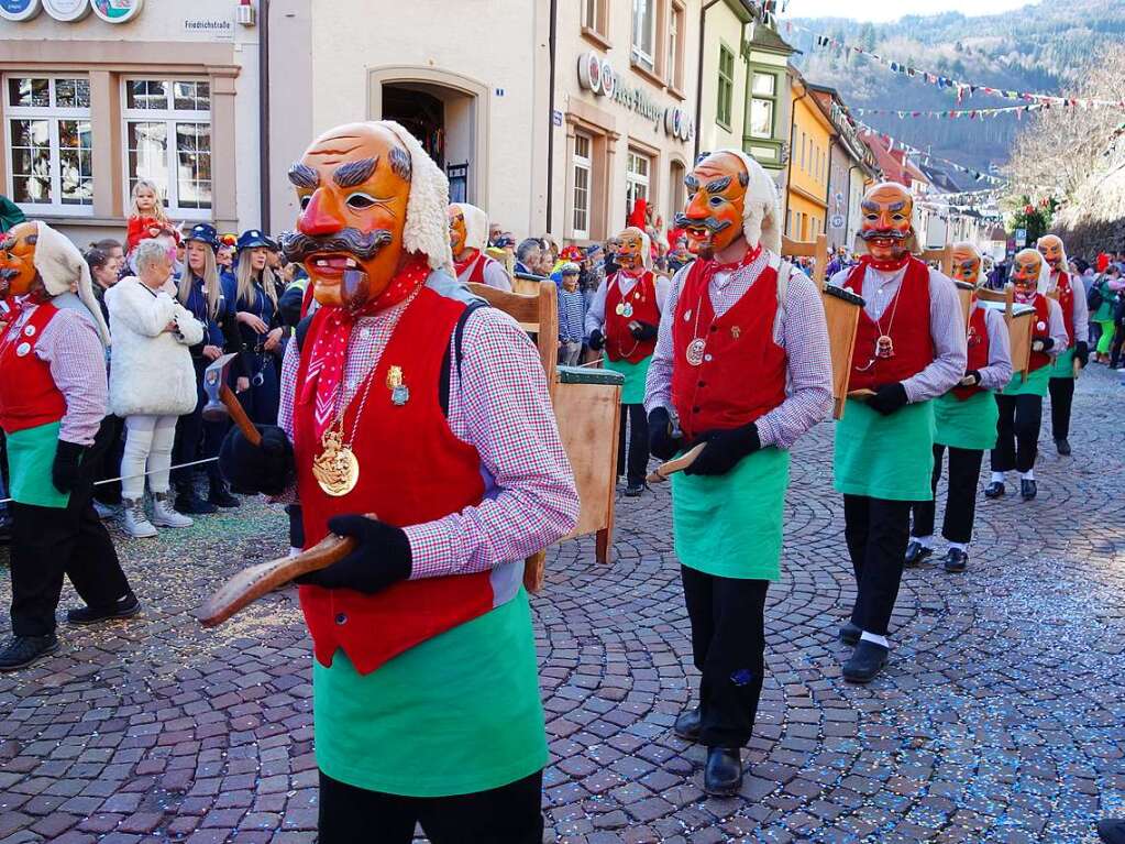 Der Rosenmontagsumzug in Todtnau