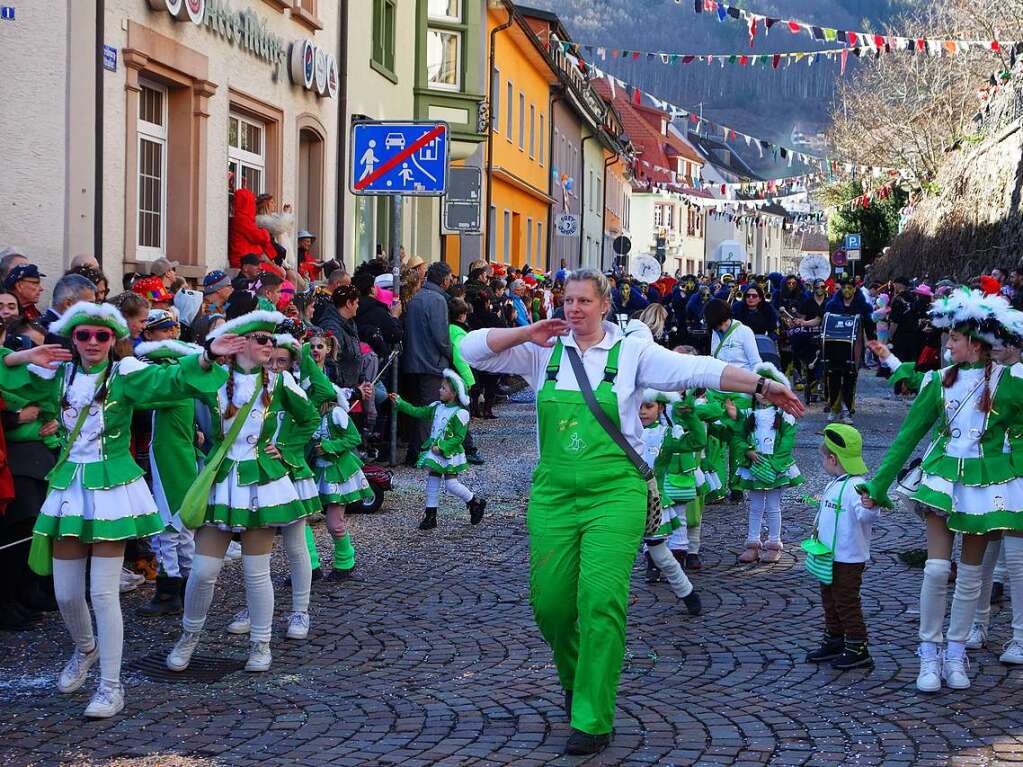 Der Rosenmontagsumzug in Todtnau