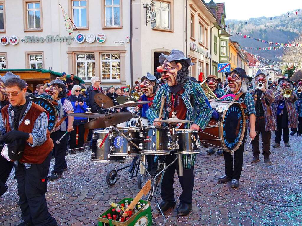 Der Rosenmontagsumzug in Todtnau