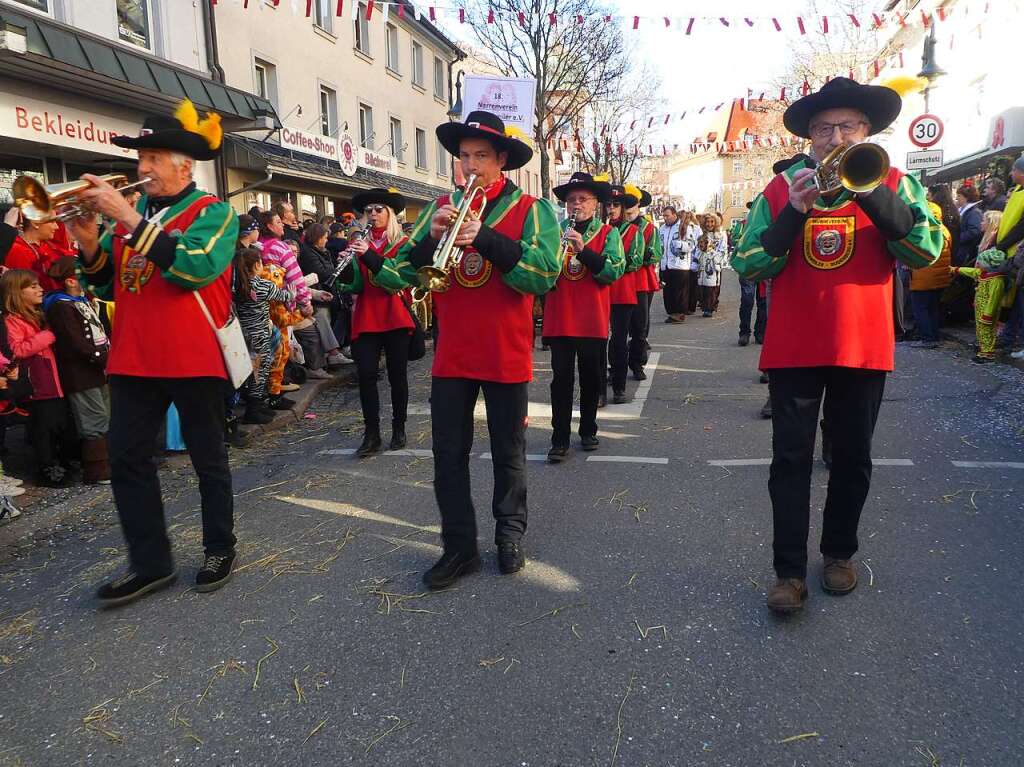 Hser, Musiken und Hexen: Eindrcke vom Fasnetmendig<?TrFug?>
umzug in Neustadt. So viel Publikum wie lange nicht mehr.