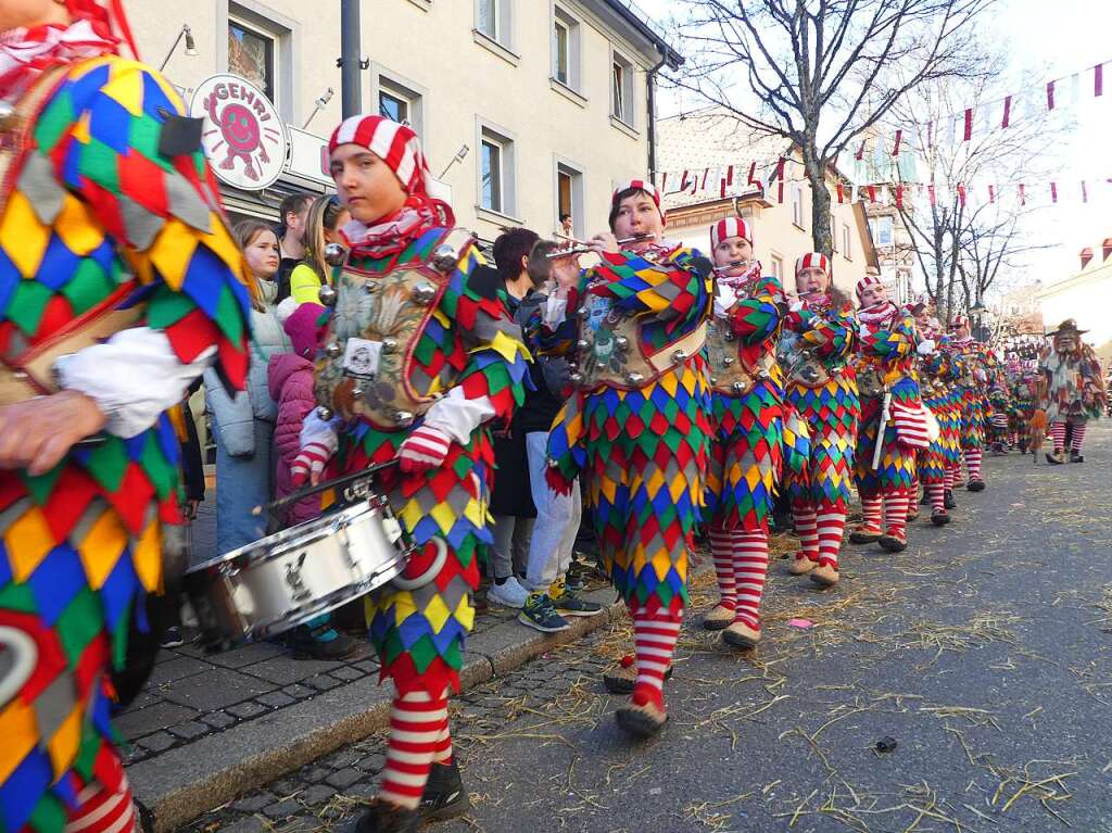 Hser, Musiken und Hexen: Eindrcke vom Fasnetmendig<?TrFug?>
umzug in Neustadt. So viel Publikum wie lange nicht mehr.