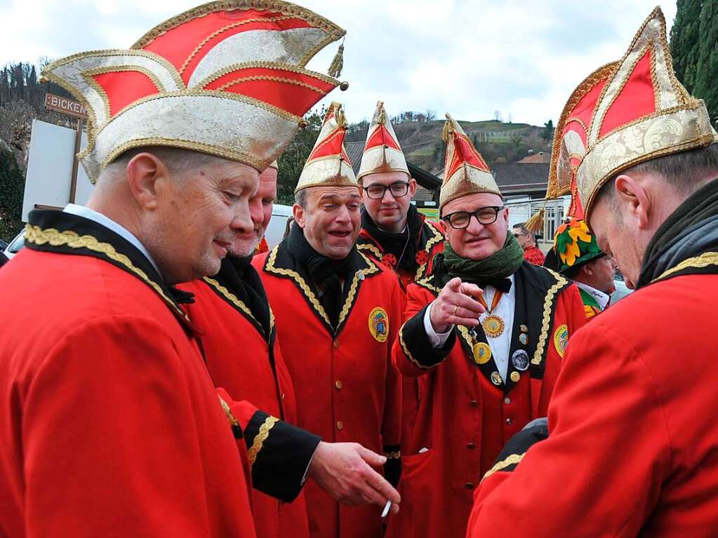 Impressionen vom Narrentreffen in Bickensohl