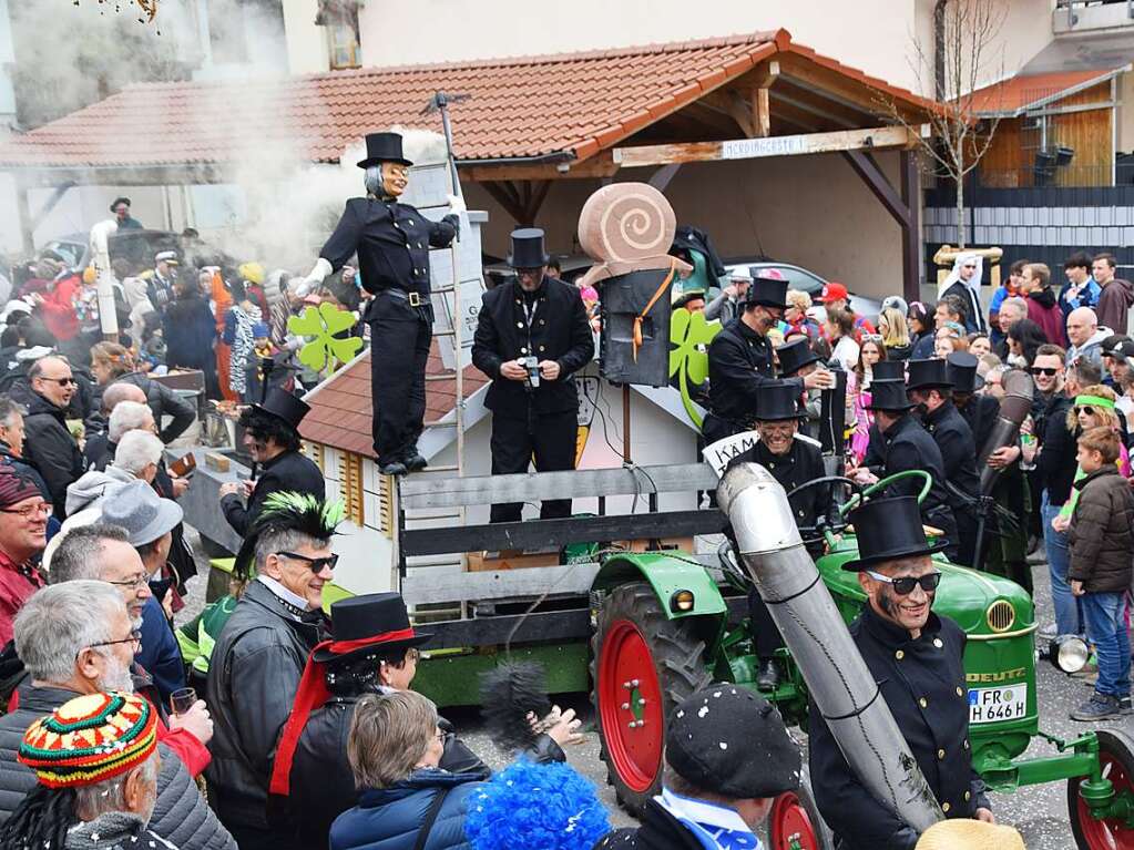 Impressionen vom Fasnetumzug in Wasenweiler