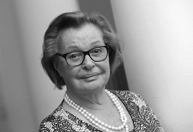 Nadja Tiller ist im Alter von 93 Jahre...schzettel der europischen Regisseure.  | Foto: Arne Dedert (dpa)