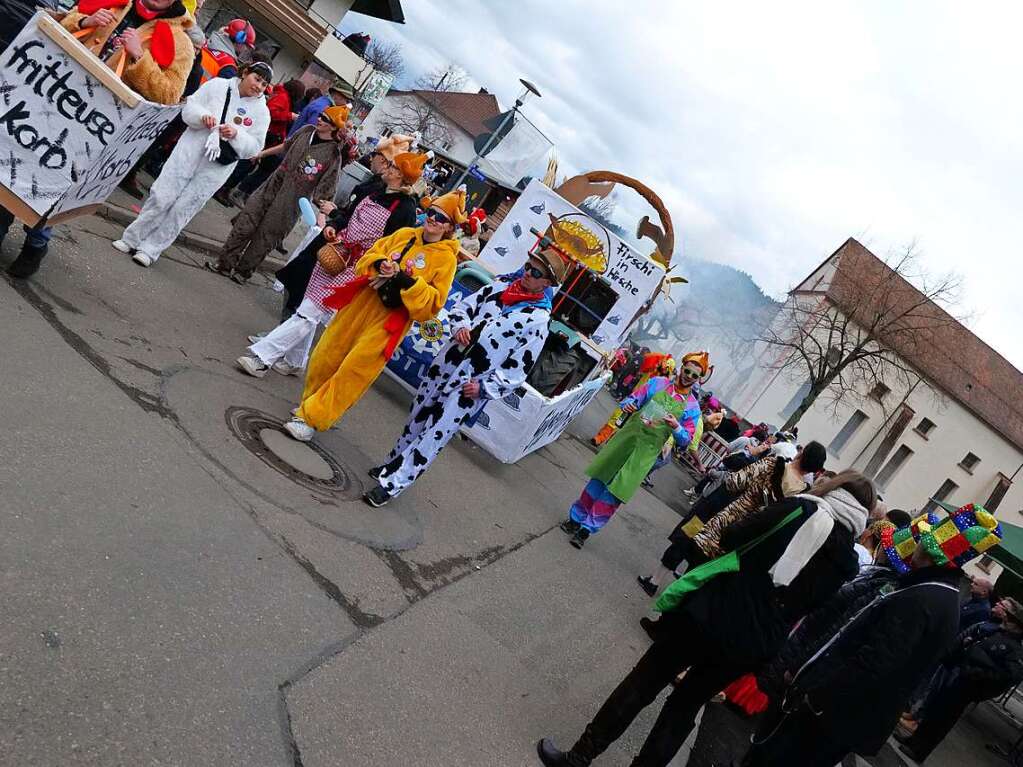 Impressionen vom Fasnachtsumzug in Oberried