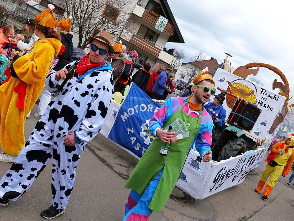 Impressionen vom Fasnachtsumzug in Oberried