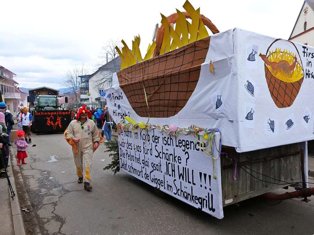 Impressionen vom Fasnachtsumzug in Oberried