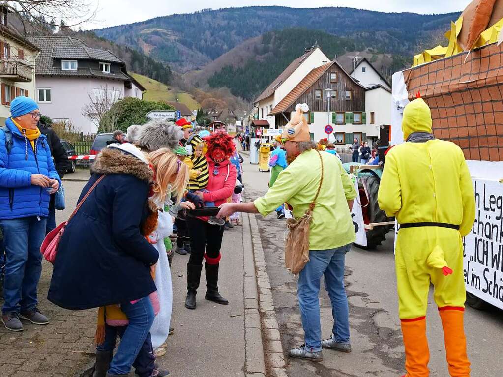 Impressionen vom Fasnachtsumzug in Oberried