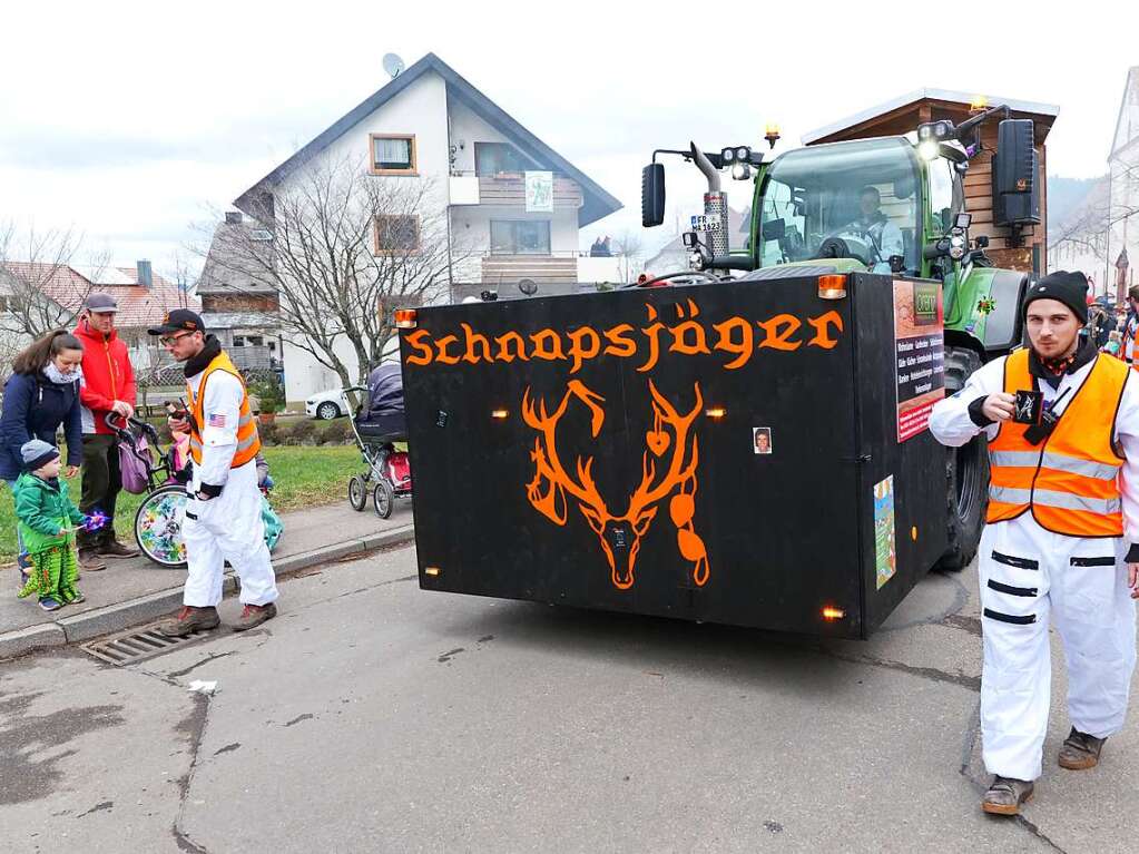 Impressionen vom Fasnachtsumzug in Oberried