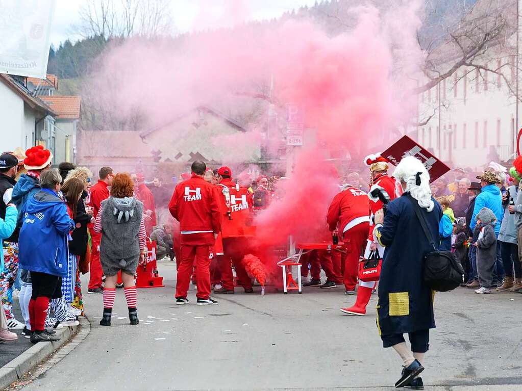 Impressionen vom Fasnachtsumzug in Oberried