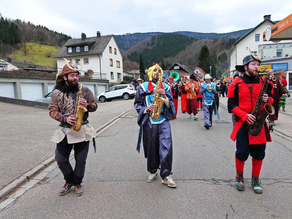 Impressionen vom Fasnachtsumzug in Oberried