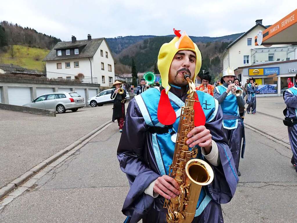 Impressionen vom Fasnachtsumzug in Oberried