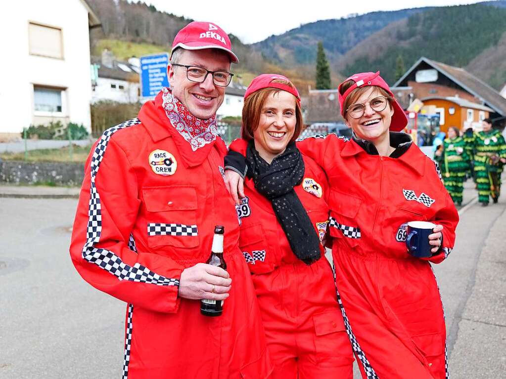 Impressionen vom Fasnachtsumzug in Oberried