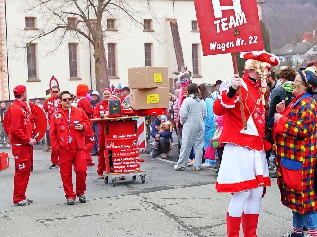 Impressionen vom Fasnachtsumzug in Oberried