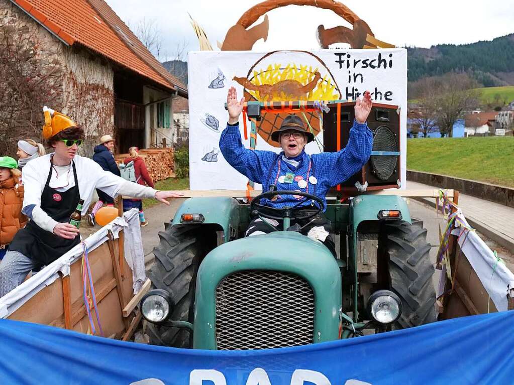 Impressionen vom Fasnachtsumzug in Oberried