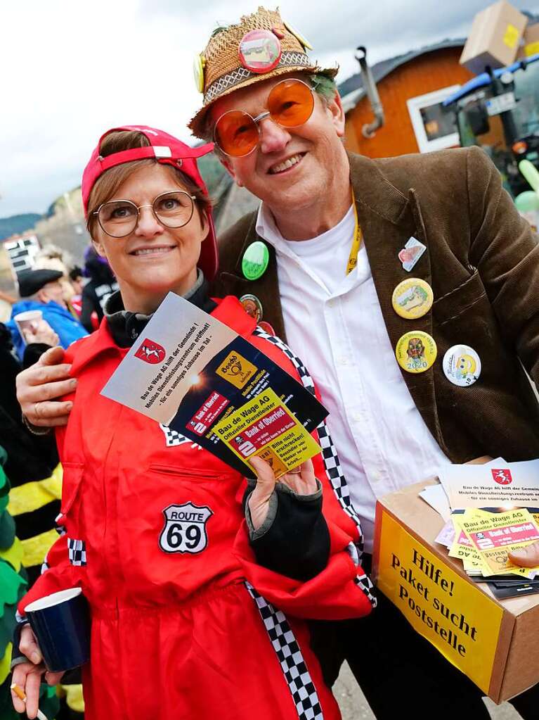 Impressionen vom Fasnachtsumzug in Oberried