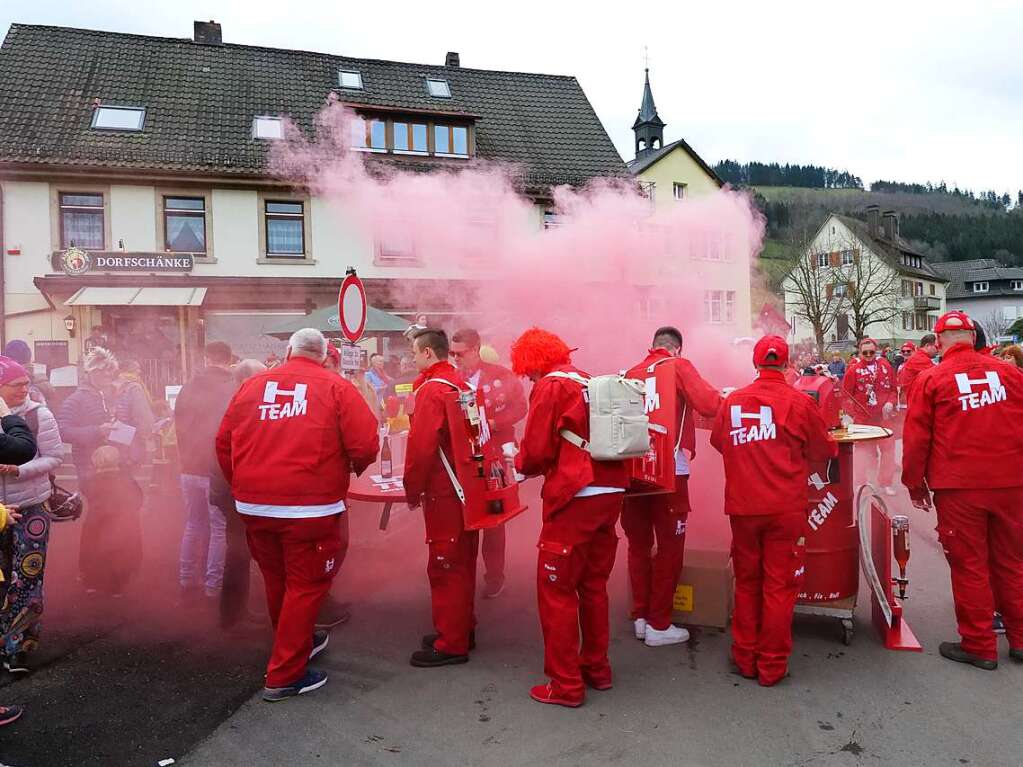 Impressionen vom Fasnachtsumzug in Oberried