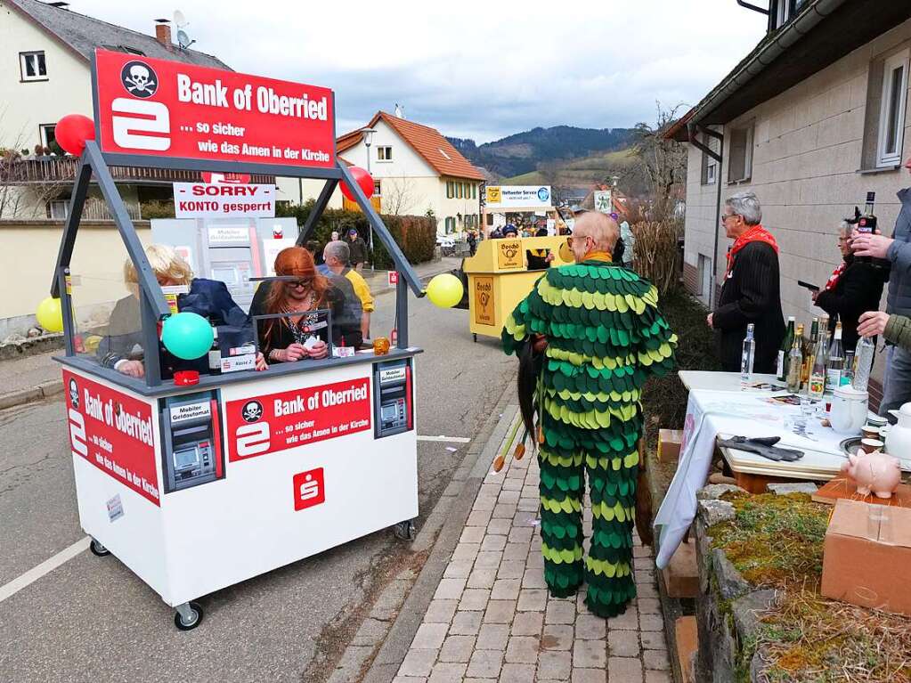 Impressionen vom Fasnachtsumzug in Oberried