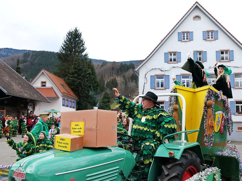 Impressionen vom Fasnachtsumzug in Oberried