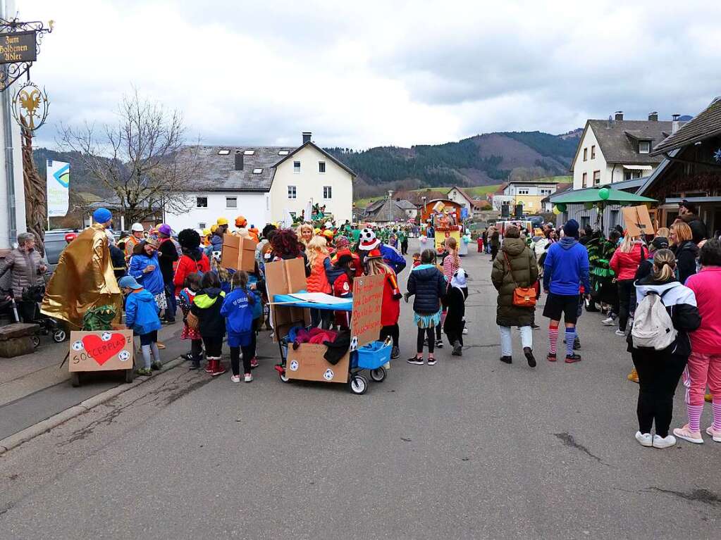 Impressionen vom Fasnachtsumzug in Oberried