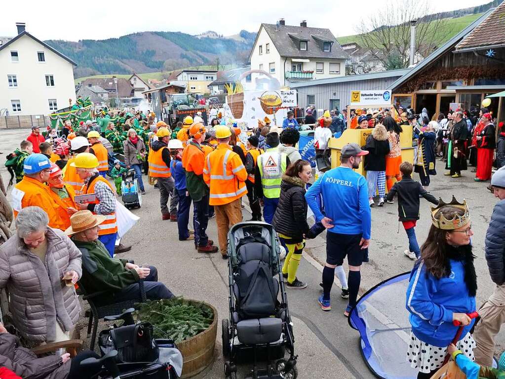 Impressionen vom Fasnachtsumzug in Oberried