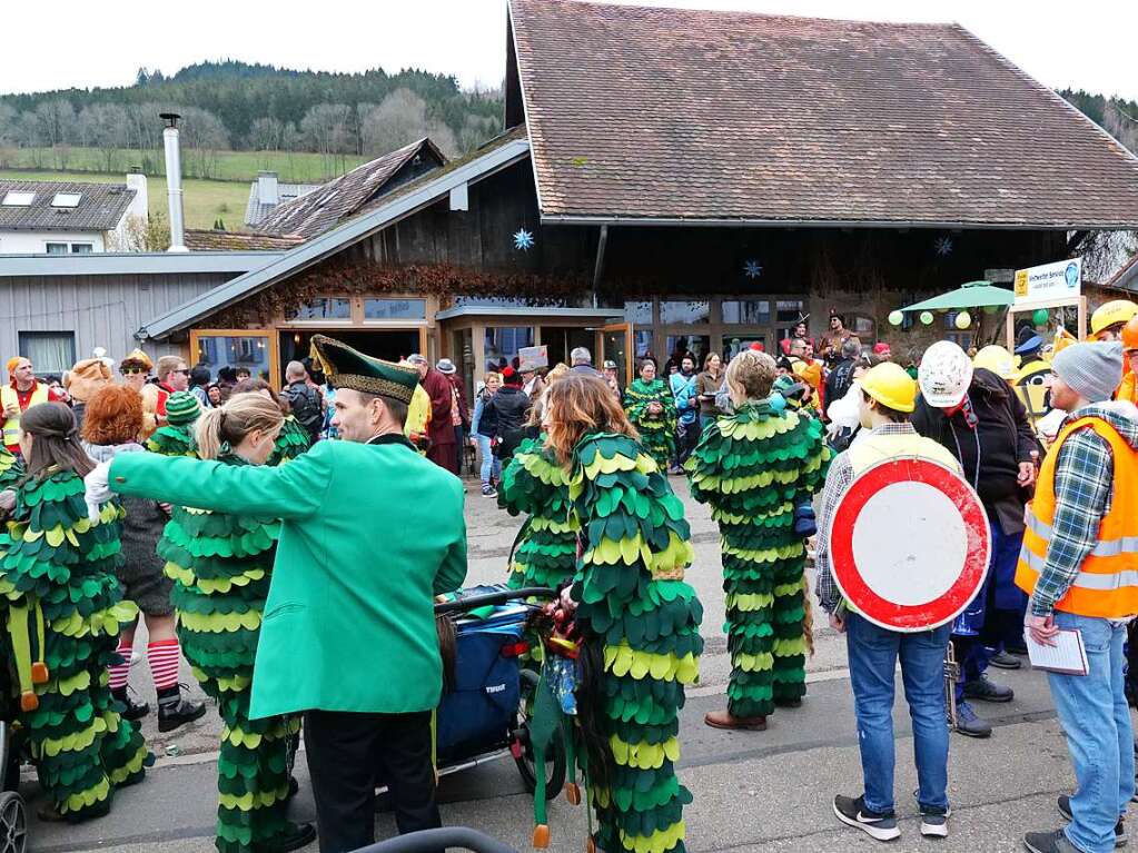 Impressionen vom Fasnachtsumzug in Oberried