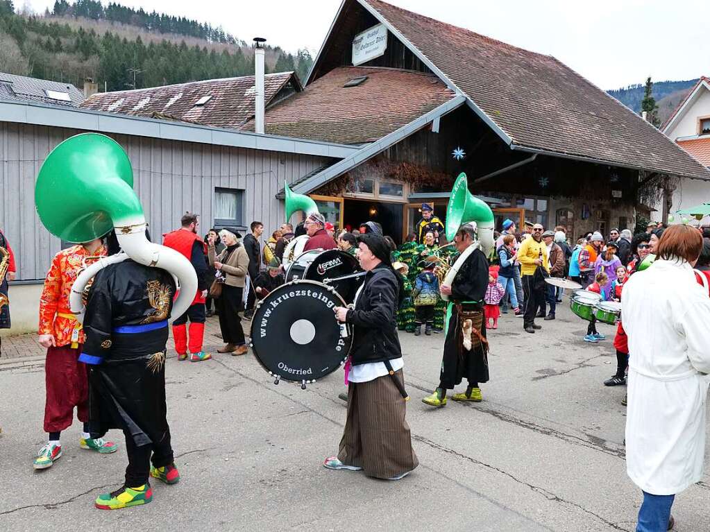 Impressionen vom Fasnachtsumzug in Oberried