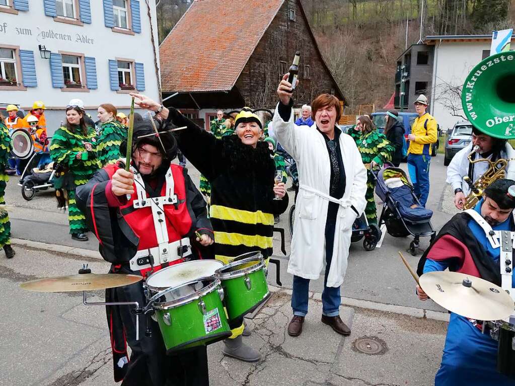 Impressionen vom Fasnachtsumzug in Oberried