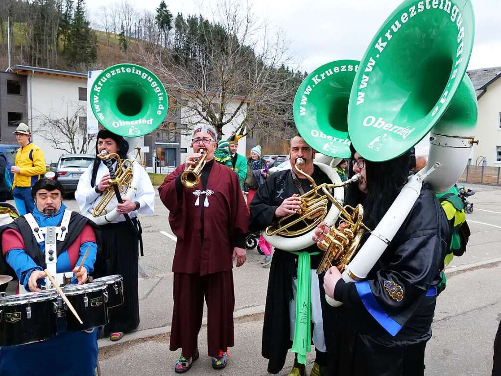 Impressionen vom Fasnachtsumzug in Oberried