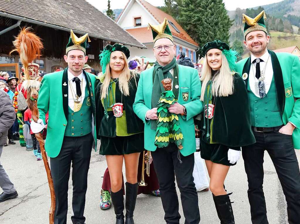 Impressionen vom Fasnachtsumzug in Oberried