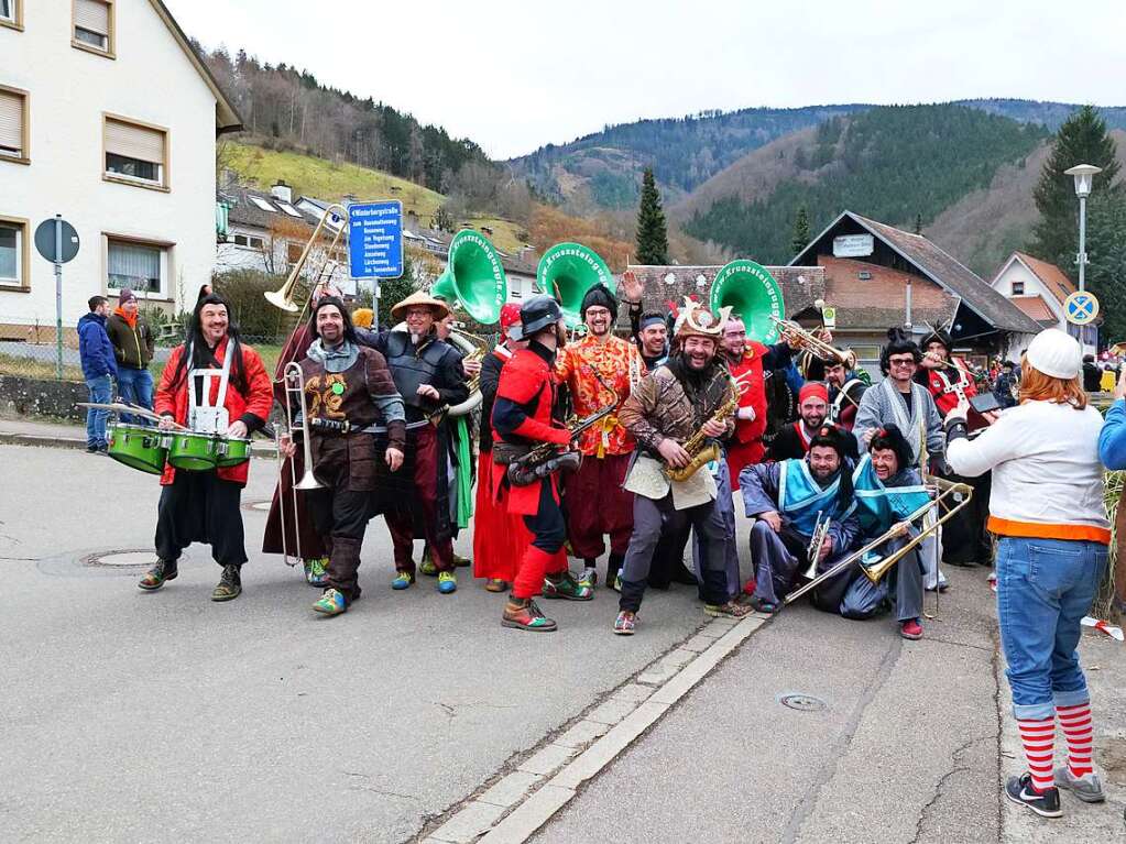 Impressionen vom Fasnachtsumzug in Oberried