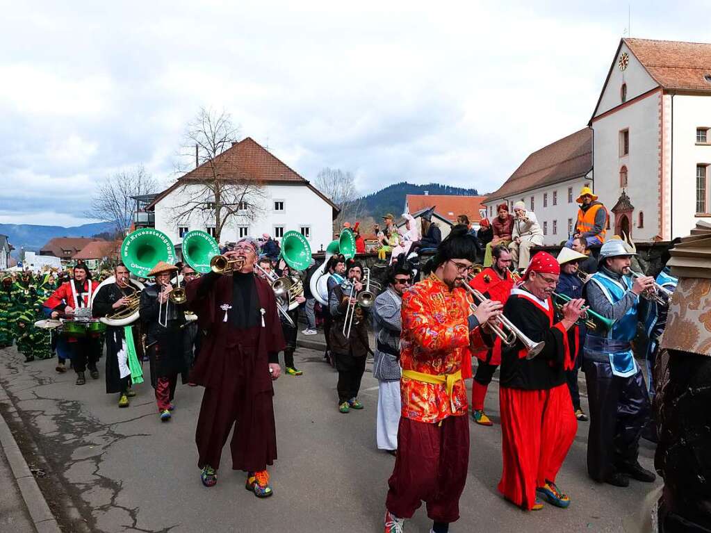 Impressionen vom Fasnachtsumzug in Oberried