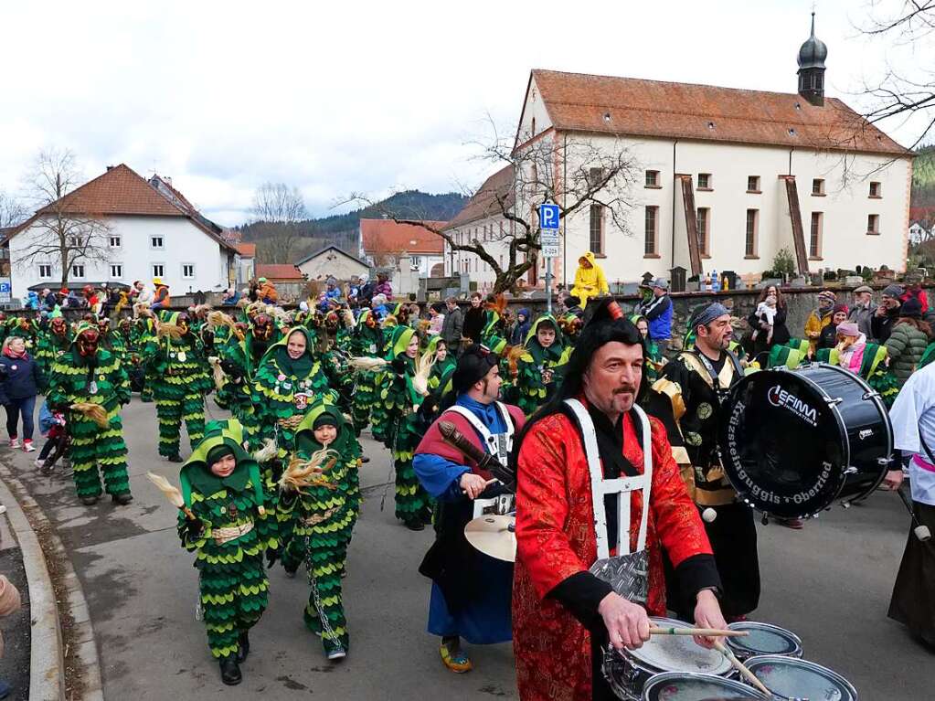 Impressionen vom Fasnachtsumzug in Oberried