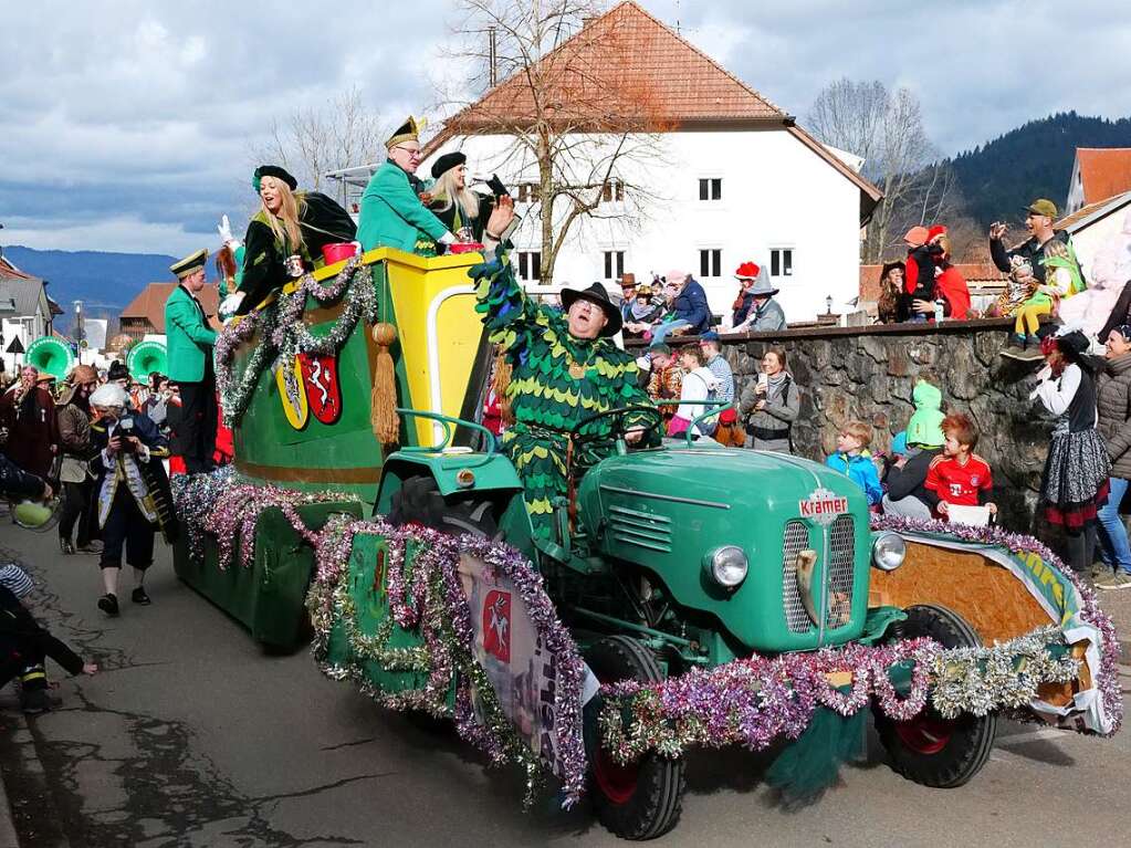 Impressionen vom Fasnachtsumzug in Oberried