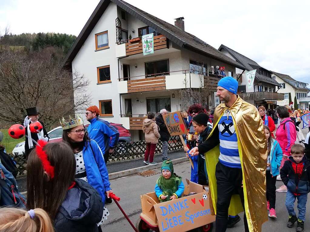 Impressionen vom Fasnachtsumzug in Oberried