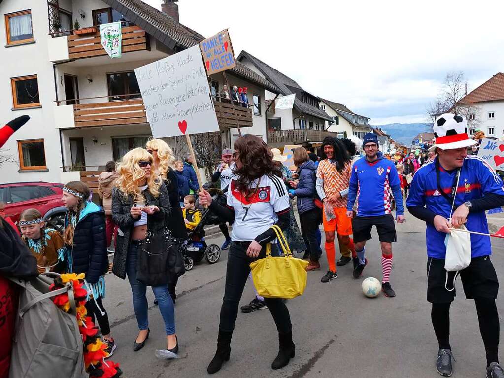 Impressionen vom Fasnachtsumzug in Oberried