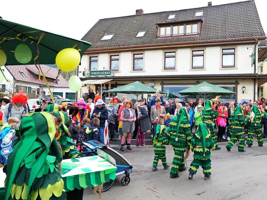 Impressionen vom Fasnachtsumzug in Oberried