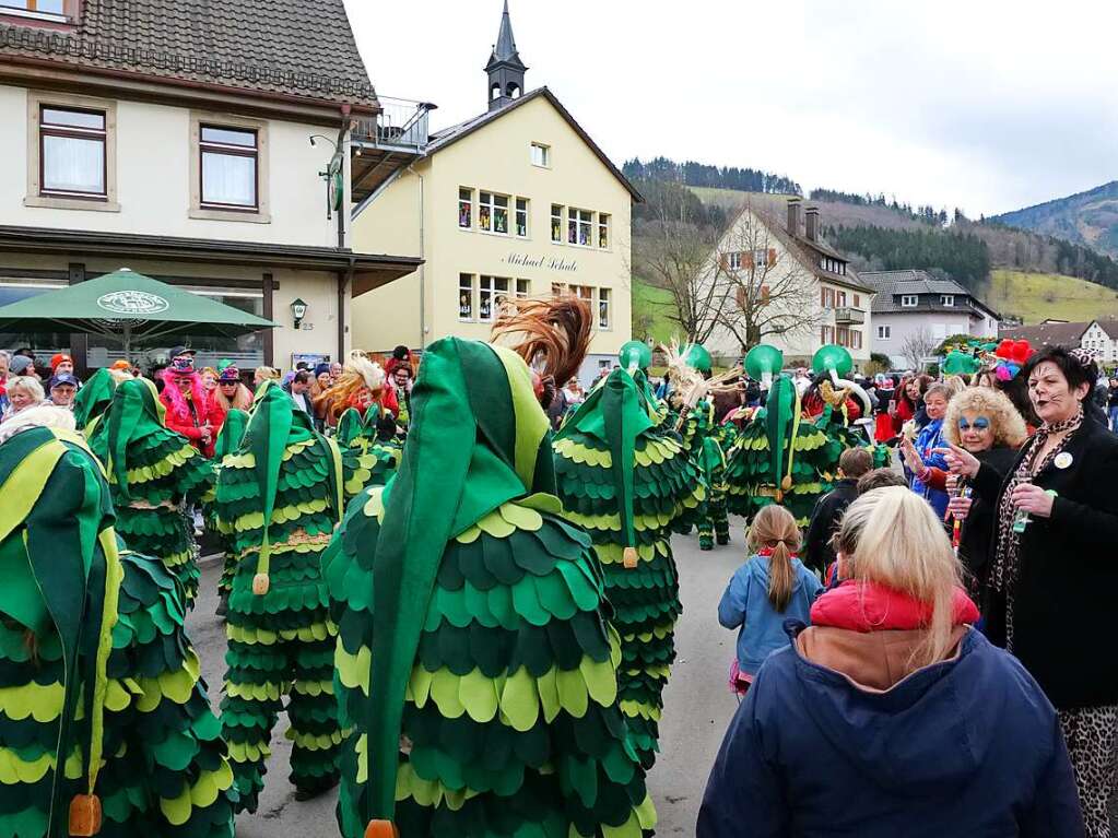 Impressionen vom Fasnachtsumzug in Oberried