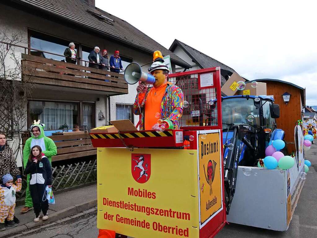 Impressionen vom Fasnachtsumzug in Oberried